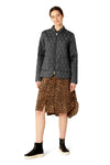 Short Quilt Jacket - Black