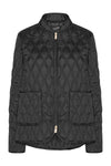 Short Quilt Jacket - Black