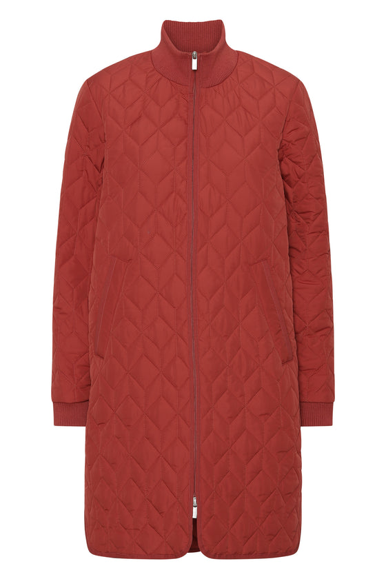 Quilted Coat Long