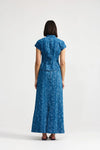 Nola Skirt - Denim Peony