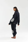Bowie Jacket - Indigo Denim Lace