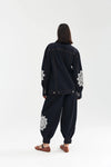 Bowie Jacket - Indigo Denim Lace