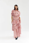 Romane Shirt - Papaya Plaid