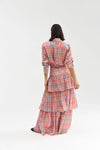 Romane Shirt - Papaya Plaid