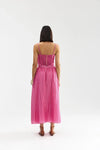Calla Skirt - Poppy Bark Stripe