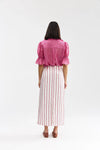 Leonie Blouse - Poppy Bark Stripe
