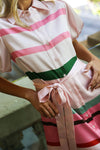 Marley Dress Retro Stripe