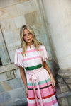 Marley Dress Retro Stripe