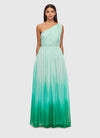 Adriana Maxi Dress Ombre Turquoise