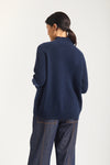 Fifi Polo Sweater - Midnight Navy
