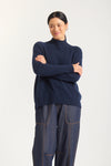 Fifi Polo Sweater - Midnight Navy