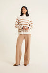 Stripe Toastie Sweater