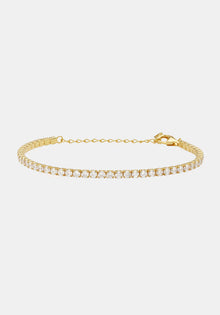  Aspen Tennis Bracelet - Gold