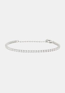  Aspen Tennis Bracelet - Silver