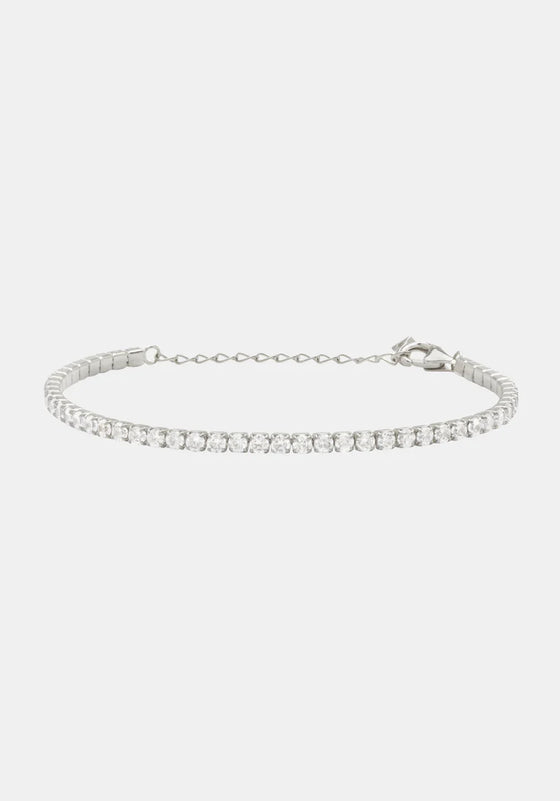 Aspen Tennis Bracelet - Silver
