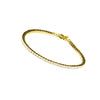 Josie Gold Plate Tennis Bracelet