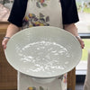 Wash Footed Tray - White
