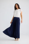 Alias Pleated Skirt Navy