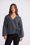 Monteith Wrap Knit - Graphite