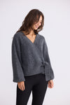 Monteith Wrap Knit - Graphite