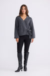 Monteith Wrap Knit - Graphite