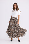 Alias Pleated Skirt - Savannah Print