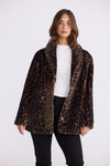Katerina Fur Jacket - Leopard