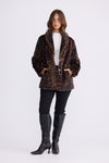 Katerina Fur Jacket - Leopard