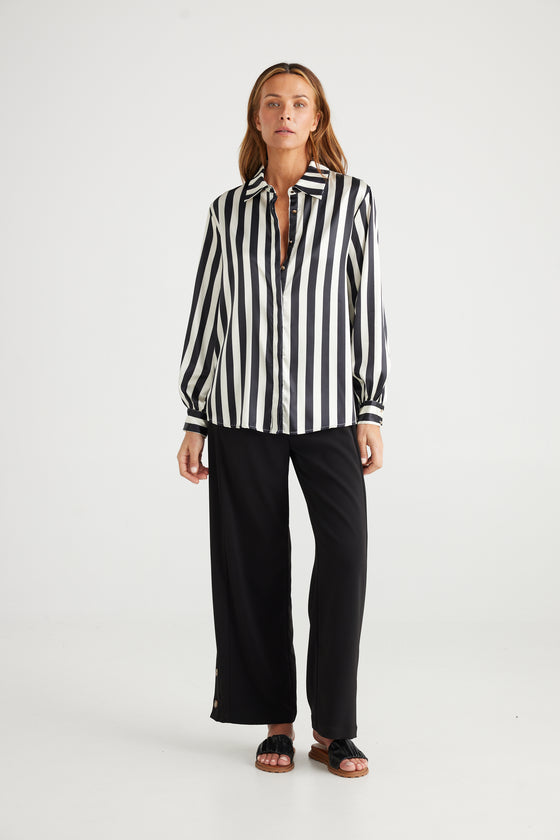 Sampson Shirt Midnight Stripe