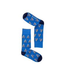  Blue Cricketers Socks