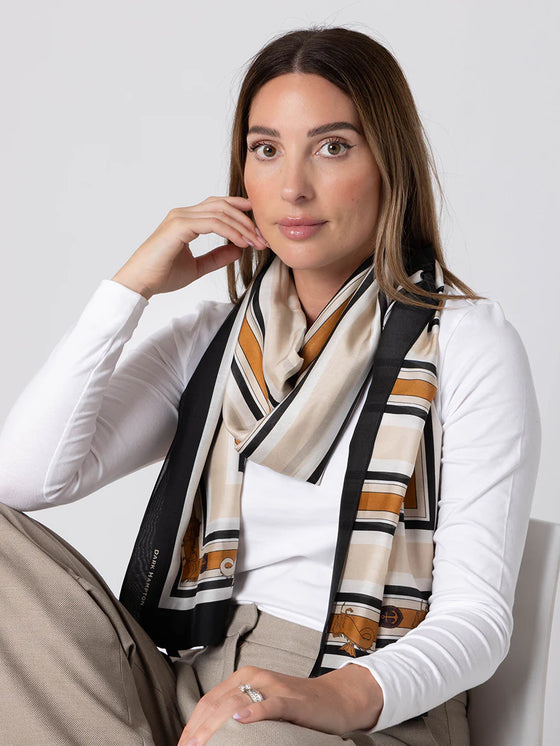 Brown Versatile Scarf