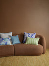 Mini Waves Mint Cushion
