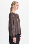 Silk Long Sleeve Top