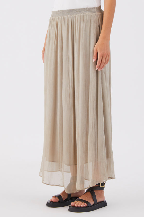 Crepe Skirt