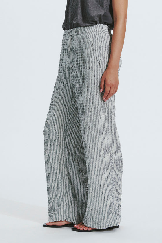 Textural Wide Pant