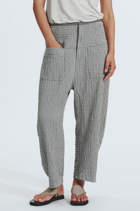 Textural Pocket Pant