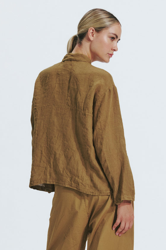 Linen Shirt Jacket