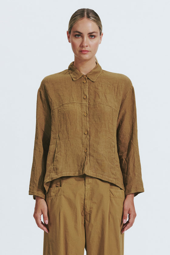 Linen Shirt Jacket