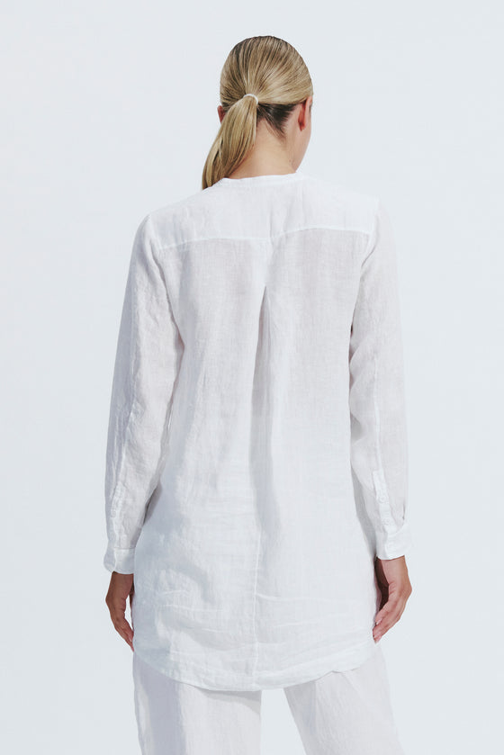 Linen Longline Shirt