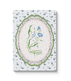 Cath Kidston A6 Textured Soft Cover Notebook - Blue & Cream Roots