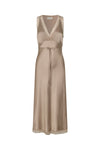 Clari Midi Dress Beige