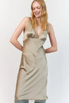 Clari Midi Dress Beige
