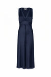Clari Midi Dress Dark Blue