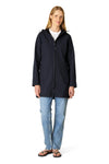 Woven Raincoat - Dark Indigo