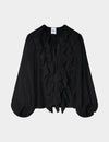 Frey Tencil Shirt Black