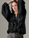Frey Tencil Shirt Black