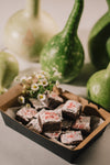 Chocolate Brownie with Raspberry - 12 pieces