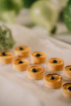 Baked Lemon Tartlets with Blueberry - 12 pieces