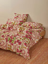 Lupin Multi Linen Quilt Cover - King