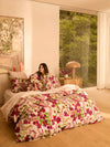 Lupin Multi Linen Quilt Cover - King